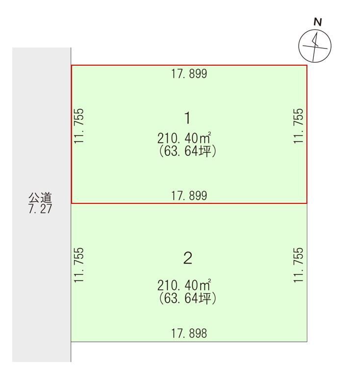 区画図