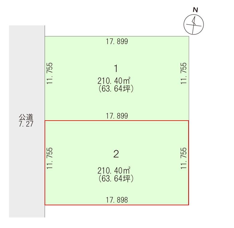 区画図
