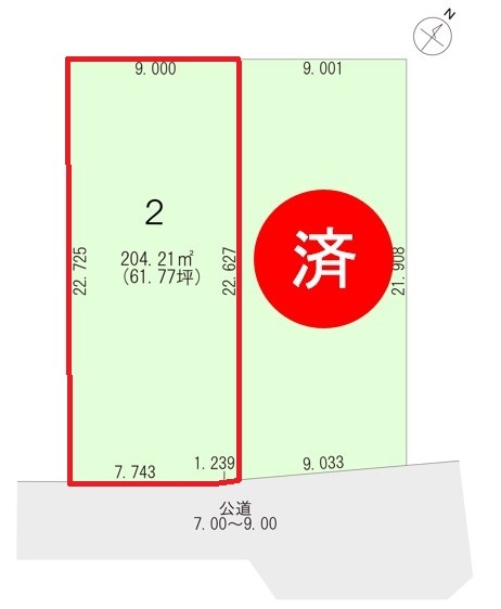 区画図