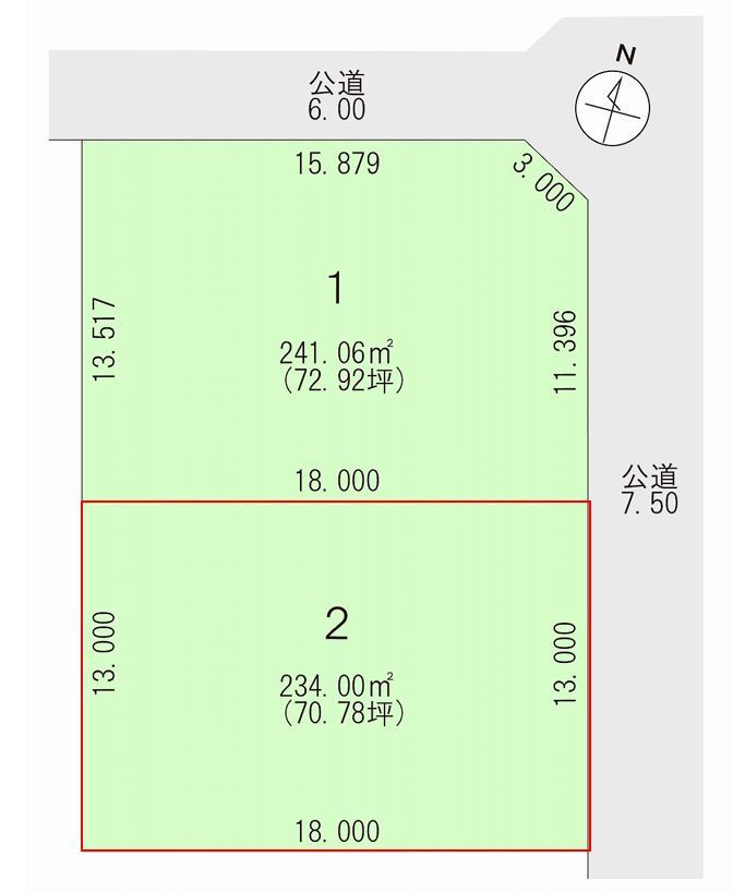 区画図