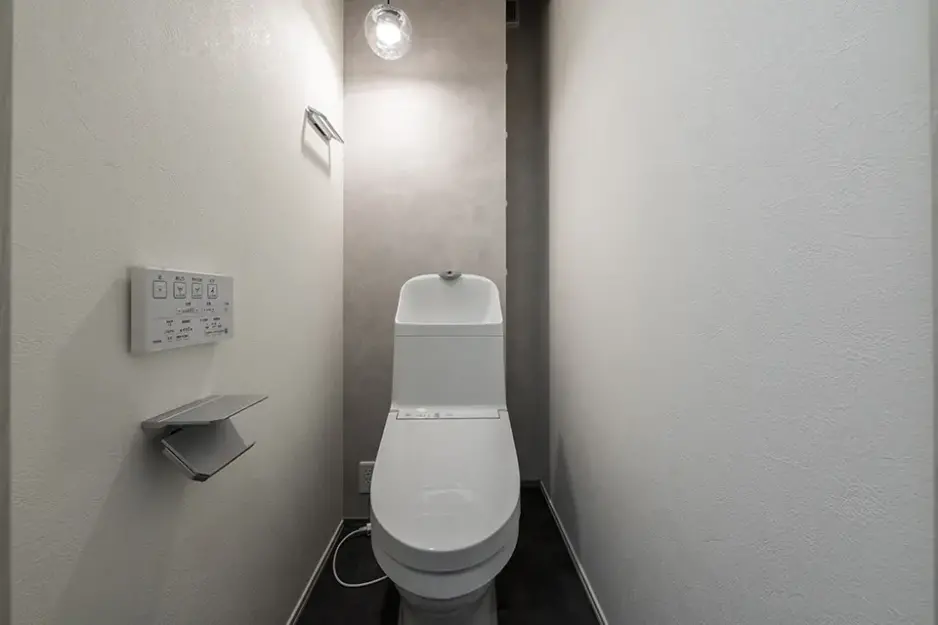 釧路市暁町モデルハウス No.1_2階トイレ
