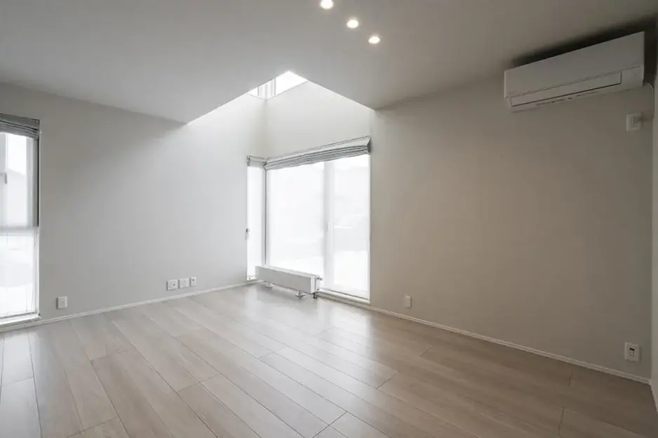 釧路市暁町モデルハウス No.1_リビング
